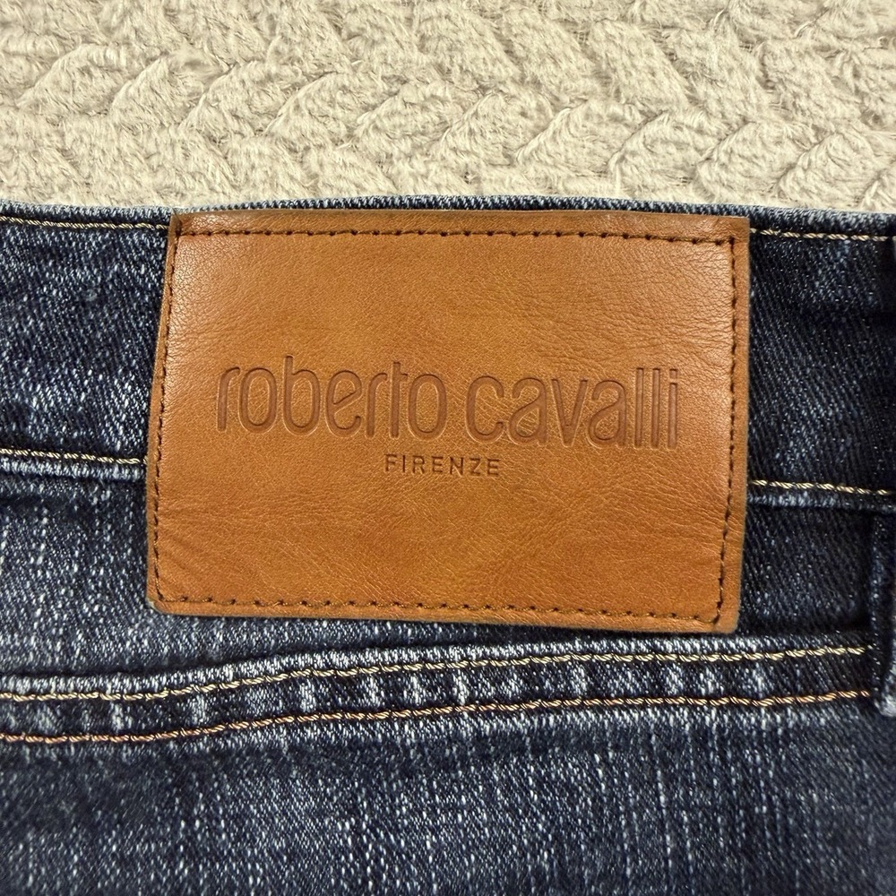 Roberto Cavalli Firenze Jeans Men's 32x24 (hemmed) Luxury denim Made in Italy - Picture 6 of 16